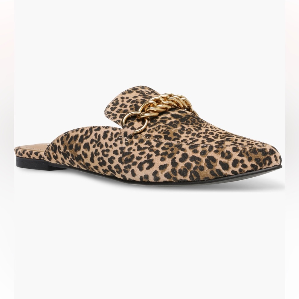 Forever Chain Pointed Toe Mule